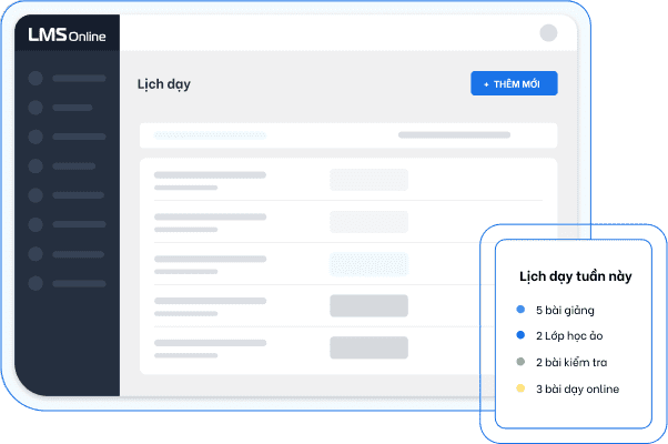 Tổ chức dạy học trực tuyến